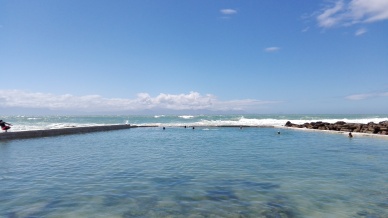 St James Tidal Pool - a refreshing little gem. Tide pools are rocky pools on the sea shore which are filled with seawater.