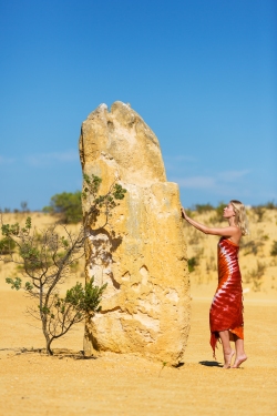 Beautiful Pinnacle rising out of the desert floor like something from a lunar landscape ©Mick Eidam Photography